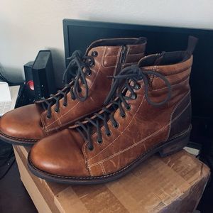 Steve Madden Men’s leather boots
